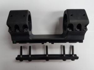 Scope Mount with Non-Removable Screws